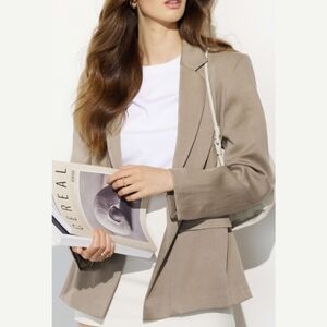 Dynamite | Straight Single Breasted Blazer | XL